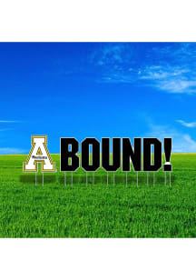 Appalachian State Mountaineers Large Bound Yard Sign - Black