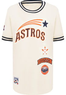 Pro Standard Houston Astros Boys White Retro Classics Short Sleeve Fashion Tee