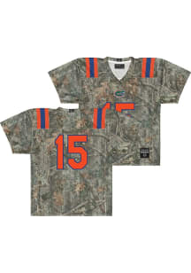 Campus Ink Florida Gators Green Football Camo Edition Football Jersey