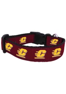 Central Michigan Chippewas Logo Pet Collar