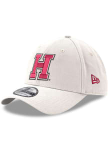 New Era Harvard Crimson Mens White 39THIRTY Flex Hat