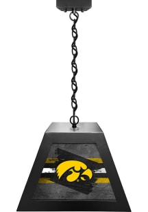 Iowa Hawkeyes Pendant Black Billiard Lamp