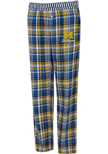 Concepts Sport Michigan Wolverines Womens Blue Laney Loungewear Sleep Pants