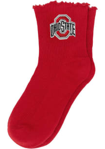 Ohio State Buckeyes 2pk Womens Quarter Socks