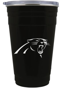 Carolina Panthers 22oz Tailgater Tumbler Stainless Steel Tumbler - Black