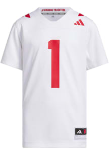 Adidas Nebraska Cornhuskers Youth White Replica 26 Football Jersey