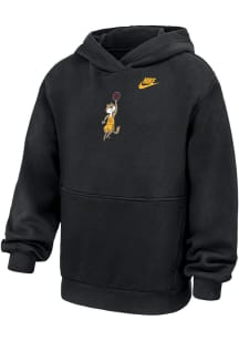 Nike Minnesota Golden Gophers Youth Black Gopher Long Sleeve Hoodie
