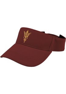 LogoFit Arizona State Sun Devils Mens Maroon Slice Adjustable Visor