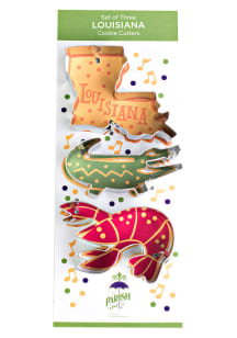 Louisiana Set of 3 Cookie Cutters