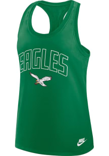 Nike Philadelphia Eagles Womens Kelly Green Racerback Tank Top