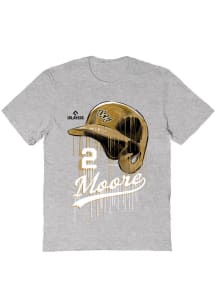 Dylan Moore  Vive La Fete UCF Knights Youth Grey Drip Short Sleeve T-Shirt