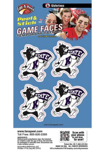 K-State Wildcats 4pk Waterless Tattoo