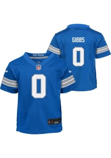 Jahmyr Gibbs Detroit Lions Boys Blue Nike Home Replica Football Jersey