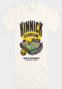 Homefield Iowa Hawkeyes White Football Kinnick Stadium Short Sleeve Fashion T Shirt
