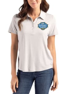 Cutter and Buck UCLA Bruins Womens Anthracite 2026 WBB Champions Coastline Eco Short Sleeve Polo S..