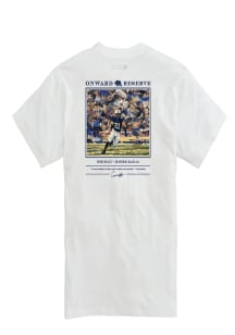 Carson Hansen  Penn State Nittany Lions White Onward Reserve Potrait Short Sleeve T Shirt