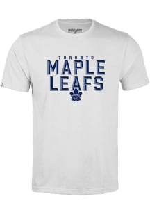 Levelwear Toronto Maple Leafs White Richmond Carve Short Sleeve T Shirt