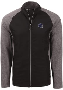 Cutter and Buck Minnesota Vikings Mens Black Helmet Adapt Eco Big and Tall Light Weight Jacket