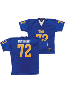 Isaiah Montgomery   Pitt Panthers Blue NIL Blue Football Jersey