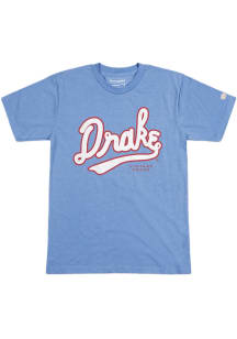 Homefield Drake Bulldogs Blue Vintage Short Sleeve T Shirt