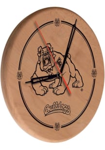 Fresno State Bulldogs Laser Engraved Wall Clock