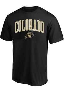Colorado Buffaloes Mens Black Arch Over Logo Big and Tall T-Shirt