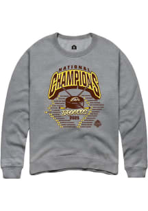 Rally  Western Michigan Broncos Mens Grey NIL 2025 National Champions Full Roster Player Crew