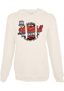 Blue 84 Big 12 Womens Ivory 2026 Big 12 Basketball Tournament Hooded Sweatshirt