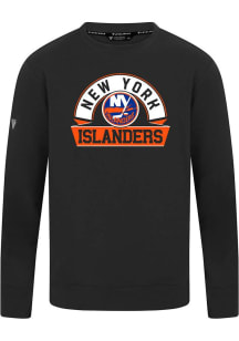 Levelwear New York Islanders Black Mandate Banner Arch Long Sleeve T Shirt