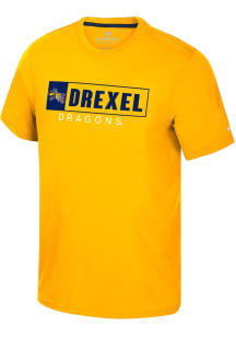 Colosseum Drexel Dragons Gold Rabban Short Sleeve T Shirt