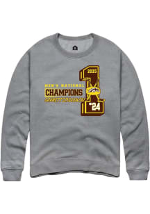 Garrett Szydlowski Western Michigan Broncos Mens Grey NIL 2025 National Champions Player Crew