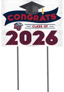 Liberty Flames KH Sports Fan Class of 2026 Yard Sign - Navy Blue