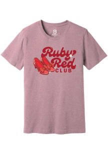 Summit Sportswear Wizard of Oz Pink Ruby Red Club Short Sleeve Fashion T Shirt