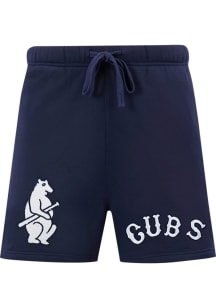Pro Standard Chicago Cubs Boys Navy Blue Retro Classic Shorts