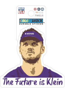 K-State Wildcats The Future is Klein Stickers - Purple