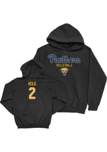Maaike Heilig Campus Ink Pitt Panthers Youth NIL Panthers Long Sleeve Player Hoodie Black