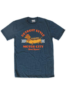 Where I’m From Detroit Youth Navy Blue Coney Dog Short Sleeve T-Shirt