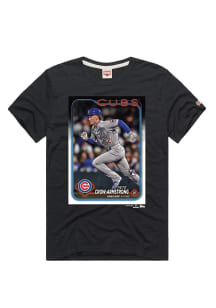 Pete Crow-Armstrong Chicago Cubs Charcoal 2024 Topps Rookie Short Sleeve Fashion Player T Shirt