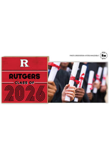 Rutgers Scarlet Knights Class Of Floating Picture Frame - Red
