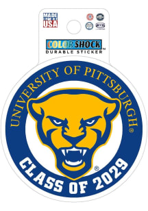 Pitt Panthers 3" Class of 2029 Stickers - Navy Blue