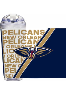 New Orleans Pelicans 24oz Tumbler - Blue