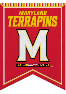 Maryland Terrapins 18x24 Banner - White