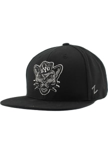 Zephyr BYU Cougars Black Z11 Mens Snapback Hat