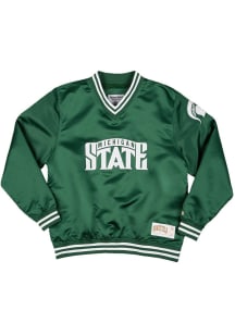 Homefield Michigan State Spartans Mens Green Campus Classic Pullover Jackets