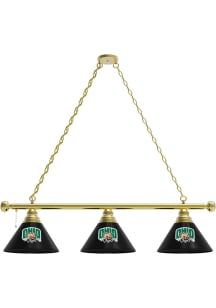 Ohio Bobcats 3 Shade Gold Billiard Lamp