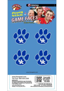 Kentucky Wildcats 4pk Waterless Tattoo