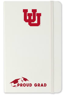 Utah Utes Proud Grad Notebook and Folder - White
