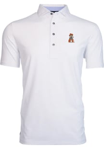 Greyson Oklahoma State Cowboys Mens White Tala Short Sleeve Fashion Polo