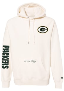 Greyson Green Bay Packers Mens White Fireside Custom Long Sleeve Hoodie