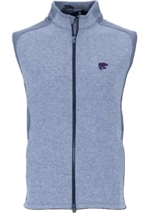Greyson K-State Wildcats Mens Grey Tate Sleeveless Jacket